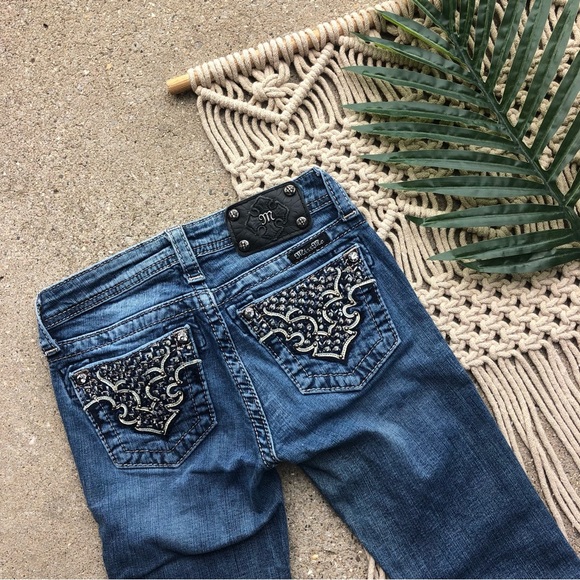 Miss Me Girls Skinny Jeans Size 10 - Picture 7 of 7